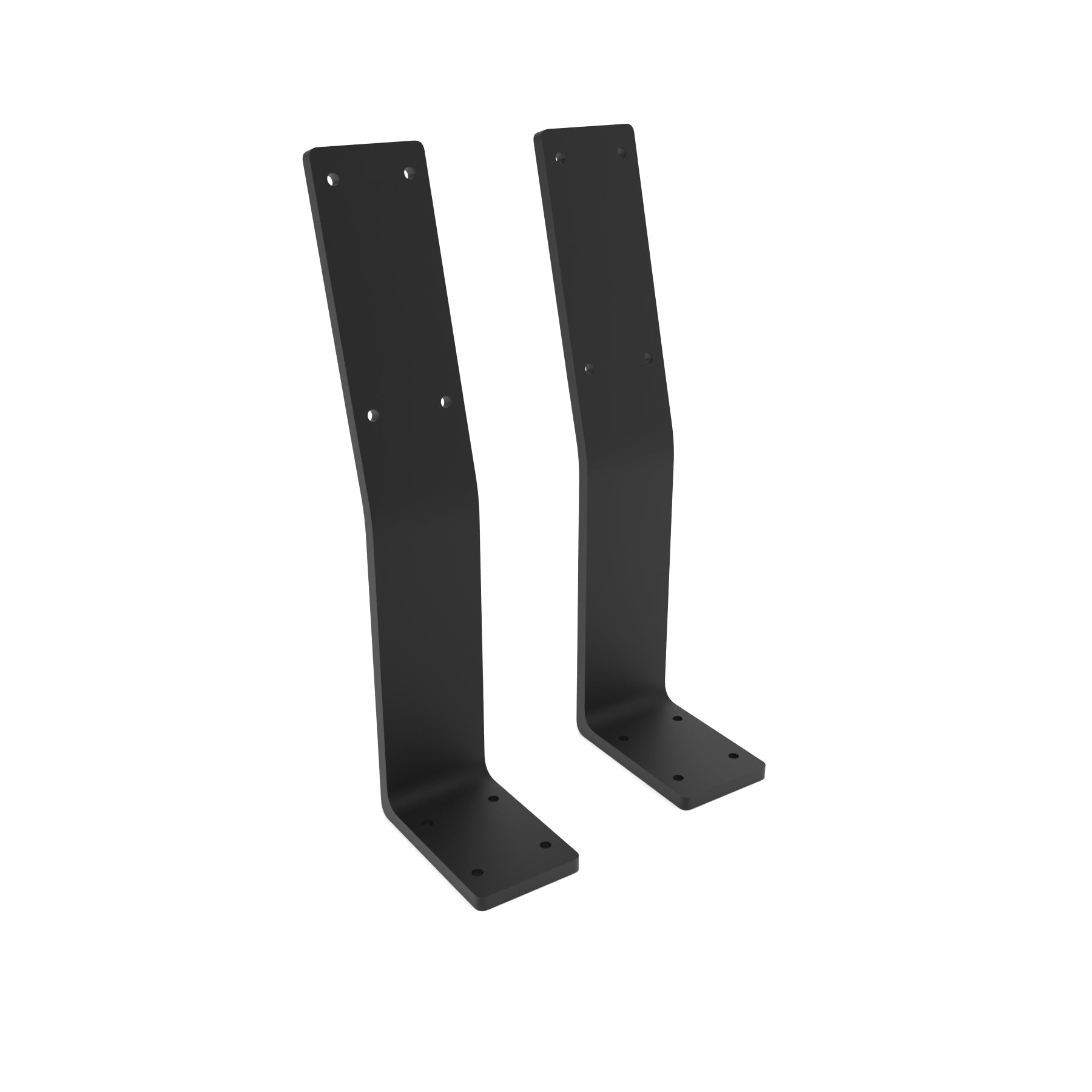 Supporto per schienale per gambe da panca, nero